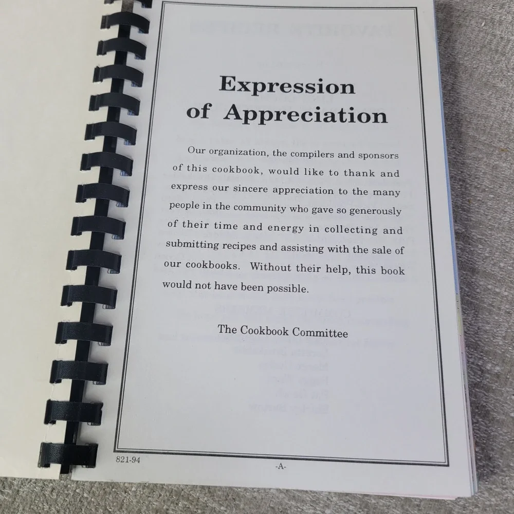 Linn County Democratic Women's Club Democrat Favorites Cookbook Missouri Vintage